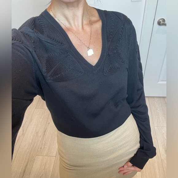 Versace Collection Silk Blend Sweater - Picture 3 of 16